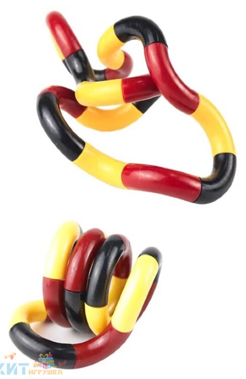 Антистресс игрушка / Головоломка Клубок / Змея (трехцветная) в ассортименте 661A
